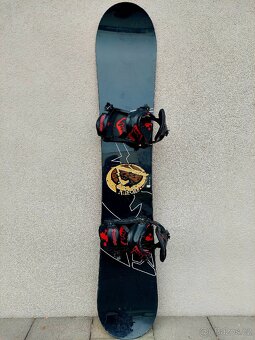 Snowboard NIDECKER včetně vázání, 158 cm + boty - 2