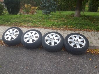 Prodám kola 205/55 R16  5x112 ET 37 Pneu letní - 2