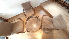 Specialita z roku 1939: stolek s třemi křesílky - 2