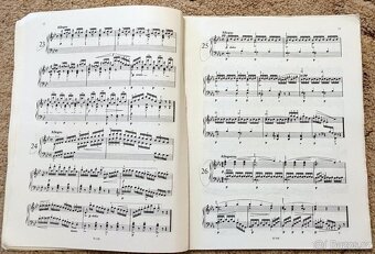 Carl Czerny op. 821 - 160 osmitaktových cvičení - 2