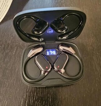 Bezdrátová sluchátka pro sport s uchycením za ucho - 2