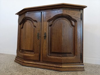 Rustikální nábytek, komoda z masívu - 2