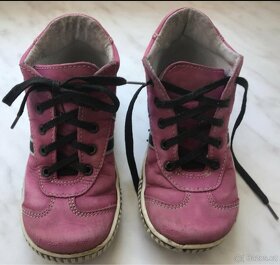 Dívčí celoroční kožené boty Pegres Elite,vel.25 - 2