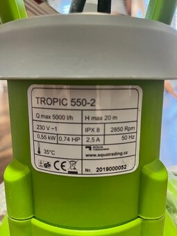 Čerpadlo TROPIC 550-2 - 2