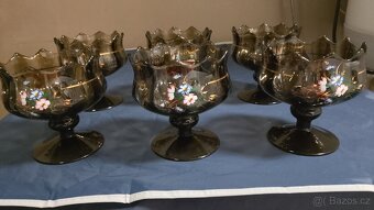 Sada krásných malovaných sklenic - 2