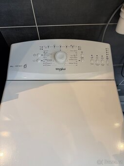 Vrchom plnená práčka Whirpool TDLR 6040L EU/N - 2
