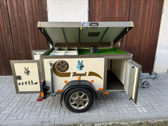 WT Metall, TH3/ROY1 přívěsný vozík pro psy - 2