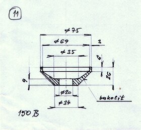 DIA brus - hrncový - průměr 75 mm - 2