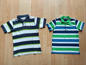 Chlapecké pólo tričko 2x - vel. 146/152/158 - 2