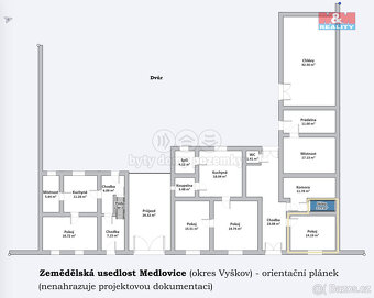 Prodej zemědělské usedlosti v obci Medlovice, okres Vyškov - 2