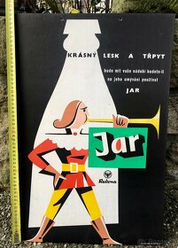 Stara retro reklamní cedule Jar Rakona - 2