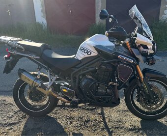 Triumph Tiger 1200 - laděný výfuk Exan s homologací - 2
