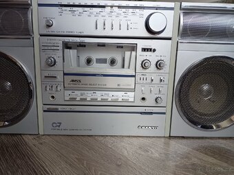Sanyo C7s, radiomagnetofon Japan - 2