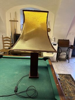 Dřevěná lampa - 2