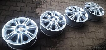Alu disky Opel originál 16" – 4x100 – výborný stav - 2