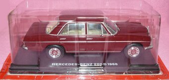 Mercedes Benz 200D ( 1968 ) Hachette 1:24 - 2
