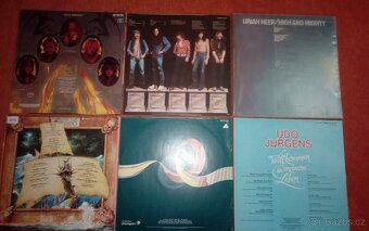 Prodám LP Uriah Heep, Jethro Tull, Alan Parsons - 2