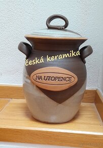 Džbán s pokličkou keramika - 2