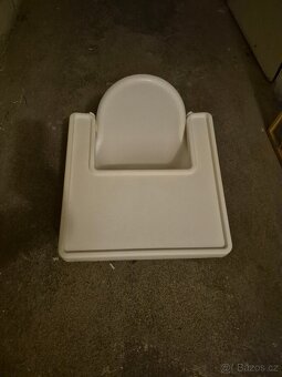 IKEA ANTILOP dětská jídelní židlička + PÁSY + PODNOSKA - 2