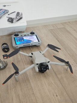 DJI MINI 3, RC ovladač, 128gb SD karta - 2