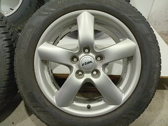 Zimní alu kola 5x112 R16 pneu 205/60/16 Fulda - 2