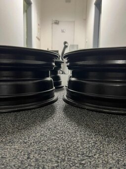 BMW originální plechové disky + poklice zdarma – nový stav - 2