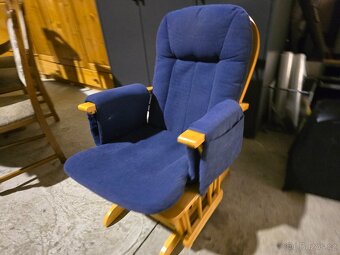 Křeslo Houpací 80x65 výška 44 cm - 2