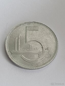 5 Koruna 1952 ,,R,, 0/0 č.956 - 2