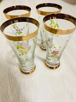 Sada zlacených sklenic (4ks) - 2