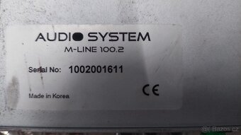 Zesilovač AUDIO SYSTEM M-LINE 100.2 - 2
