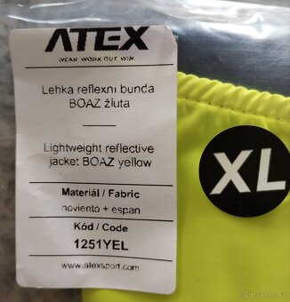 Bunda Atex Boaz nová - 2