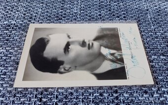 Raoul Schránil – autogram s dedikací, krásný stav - 2