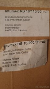 Protipožární manžety  Intumex - 2