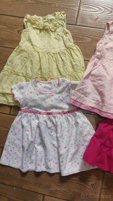 Letní oblečení pro holčičku šatičky, body vel. 62 - 2