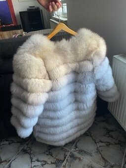 Nádherný luxusní kožich z pravé lišky Sleva - 2