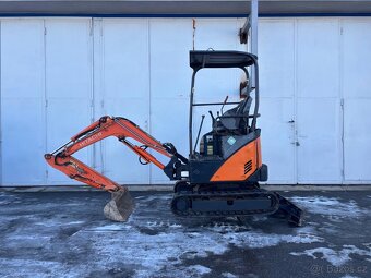 Pásové rypadlo značky Hitachi ZX17U-2, hmotnost 1.86 t - 2