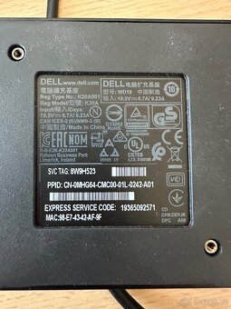 Dell dokovací stanice WD19 USB-C - 2