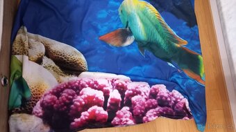 Povlečení na zakázku fofotisk akvarium na zip - 2