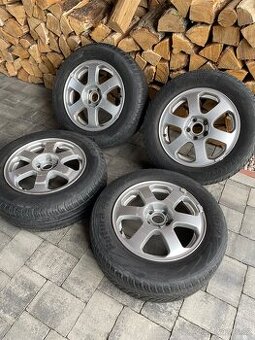 Alu kola 5x100 včetně pneu 205/60R15 - 2