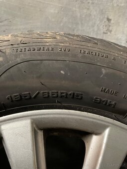 Prodám alu letní kola 195/65R15 - 2