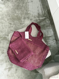 Luxusní, plážová taška + psaníčko CALZEDONIA - 2