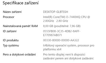 ▼Dell Latitude 5480 - 14" / i5-7440HQ / 8GB / SSD / ZÁR▼ - 2