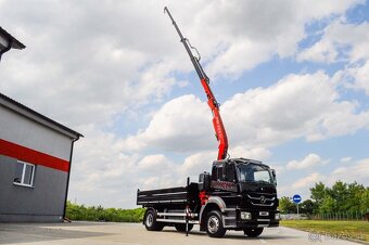 MERCEDES AXOR 1829 - 19T TŘÍSTRANNÝ SKLÁPĚČ HYDRAULICKÁ RUKA - 2