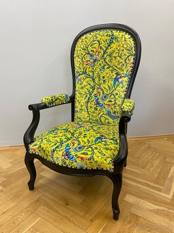 Designová křesla s čalouněním Clarke & Clarke (set) - 2