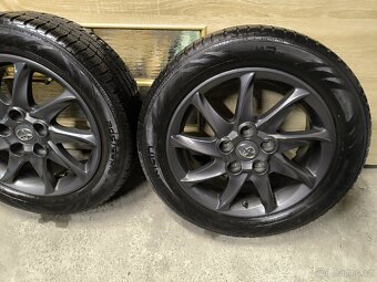 ALU kola Toyota Auris 5x114,3 R16, Originál,pneu 5mm+TPMS - 2