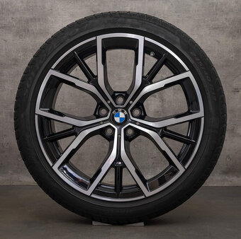 REZERVACE Alu kola BMW 19" styl 845 M Y-spoke 5x112 ORIGINA - 2