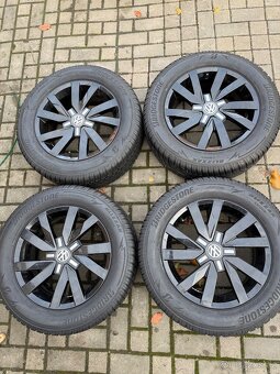 ORIGINÁL Alu Volkswagen ARAGON R16, 5x112 - TOP, ZIMNÍ - 2