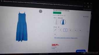 Nové midi mušelínové šaty 38 - 2