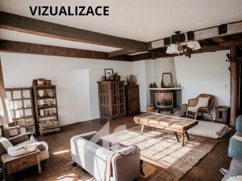 Nový Petřín  – RD 3+1, započatá rekonstrukce, pozemek 1.228  - 2