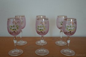 Souprava starších skleniček - 2